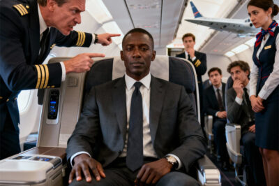 “First Class Is Not for Black People” — A Black CEO Was Looked Down On by the Pilot, and When the Plane Landed, He Did Something That Left the Entire Crew Shocked…