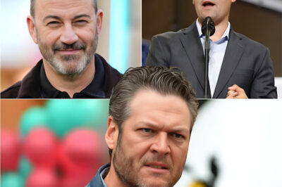 “ENOUGH IS ENOUGH!” Blake Shelton Explodes Over Jimmy Kimmel’s Shocking Remarks on Charlie Kirk’s Death Country music star Blake Shelton slammed Jimmy Kimmel for crossing the line after the comedian suggested that Charlie Kirk’s death was being turned into a political tool. Shelton declared with fury: “When a human being dies, it’s pain, not material for jokes or political games. If we belittle death, we lose our humanity.” Within hours, social media erupted. Millions of fans and public figures rallied behind Blake, praising his courage to speak out. Facing mounting backlash, ABC affiliates suspended Jimmy Kimmel Live!, while the FCC condemned the remarks as “sick.” Last night, Blake Shelton wasn’t just a singer — he became the voice of conscience, reminding America that respect and humanity must come before politics and entertainment