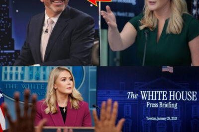 In a Stunning Turn, Jimmy Kimmel Fires Back at Karoline Leavitt with a Burn That Will Leave You Speechless!.