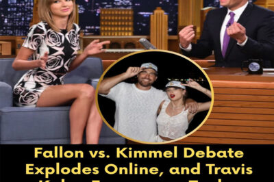 Fallon vs. Kimmel Debate Explodes Online, and Travis Kelce Emerges as Taylor Swift’s Loudest Champion Against Critics