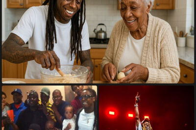 Before the fame, before the millions,Lil Wayne learned what love really meant — from his grandmother’s kitchen table in New Orleans. “She made me feel rich before I had a dime,” he said. In that small house filled with gospel music and cornbread, she gave him everything money never could: patience, forgiveness, and belief. And decades later, the mogul admits — that was the only kind of wealth that ever mattered.