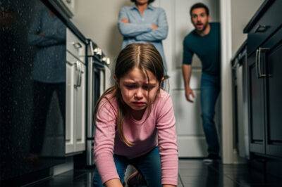 The Little Girl Was Forced By Her Stepmother To Do Housework Until She Was Bleeding And Exhausted. Her Father Suddenly Came Home And Saw Her And Screamed…