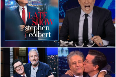 “‘CUT! CUT IT NOW!’ — Chaos Erupts On Live TV As Jon Stewart Loses Control Moments After Colbert’s Shocking Cancellation. Cameras Kept Rolling As Producers Panicked, Viewers Froze, And Stewart’s Explosive Outburst Exposed Something No One Was Supposed To Hear…”
