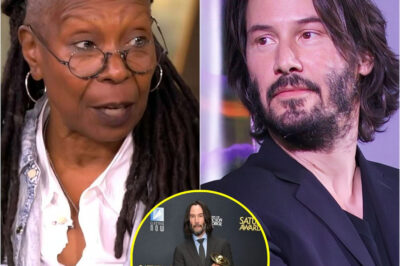“Hollywood STUNNED — Keanu Reeves Just Refused To Present Whoopi Goldberg With Her Lifetime Achievement Award, And The Fallout Is Getting Ugly. What was supposed to be a night of celebration turned into whispers, walkouts, and one chilling exchange backstage that has the entire industry choosing sides — and no one can believe what Keanu said next.”