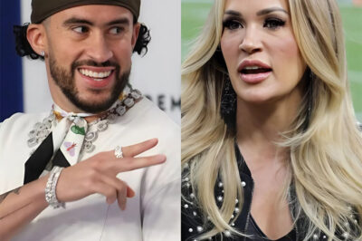 “SIDELINED AND SNUBBED?” — Carrie Underwood’s Explosive Criticism of NFL’s Halftime Choice Sparks Fury, Fan Boycott Threats, and a Culture Clash Between Country and Latin Music