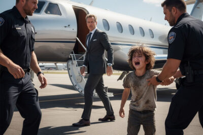 “Don’t Get On The Plane! It’s About To Explode!” – A Homeless Boy Yelled At A Billionaire, And The Truth Scared Everyone…