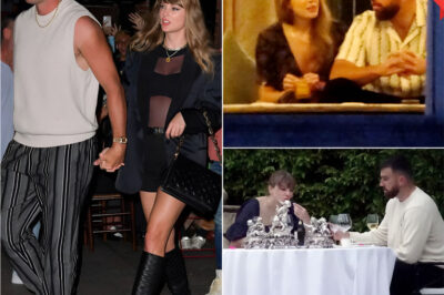 Taylor Swift Leaves Travis Kelce Speechless on Their First Dinner Out — His Reaction Made Her Blush