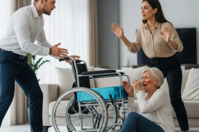 Young Millionaire Suddenly Came Home And Found His Wife Beating His Disabled Mother…he Screamed And Did This…