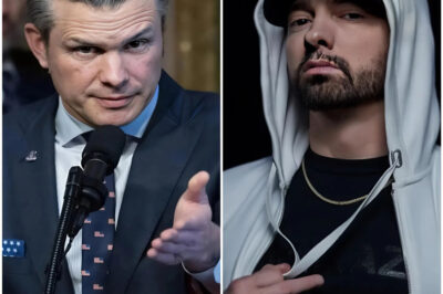 “INSULTED – PAY NOW!” – Eminem claims Pete Hegseth demanded $50 million from the network after a shocking live attack. No one saw it coming