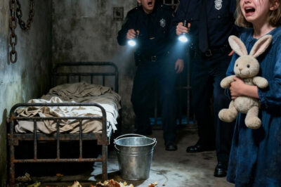 The little girl cried and said to the police: ‘I don’t want to sleep in the basement anymore.’ Asthe officers went down to check, they were shocked to see the truth..