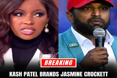 Kash Patel Labels Jasmine Crockett “UNFIT” — But Then She Dropped a Recording That SHOCKED Everyone and Flipped the Script Completely!