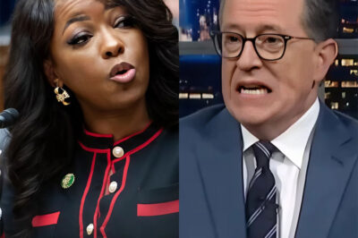 “If CBS Had Known… They Never Would Have Let Colbert Go.” Stephen Colbert Returns with Rep. Jasmine Crockett in a Bold, Unfiltered Late-Night Revolution That’s Turning Television Upside Down