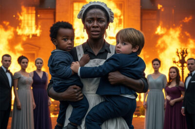 No One Dared To Save The Billionaire’s Son Until A Poor Black Maid Picked Up Her Child And Rushed To Save Him And The Ending…