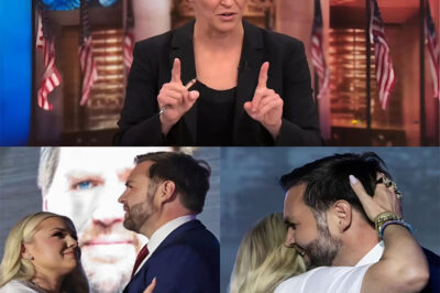 BREAKING: “Oh, so family values now mean hugging someone else’s husband on stage?” — Rachel Maddow mocks Erika Kirk after an intimate photo with Vice President JD Vance caused a stir on social media, and her next statement silenced the nation…