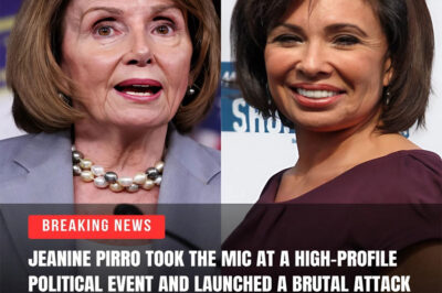 In this heated confrontation, Pirro took the mic at a high-profile political event and launched a brutal attack on Nancy Pelosi, calling her the “Queen of Corruption” to a stunned audience…