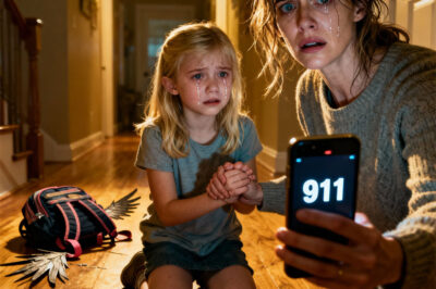 One afternoon, my five-year-old daughter came home from kindergarten, fell to her knees in front of me, and gripped my hands with her tiny fingers. Tears rolled down her face as she pleaded, “Mommy, please… don’t make me go back.” She was shaking, unable to speak another word — but the fear in her eyes said it all. That’s when I grabbed my phone… and called 911.