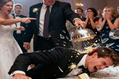 “My father brutally beat me at the wedding over a house, but the groom’s secret destroyed them.”