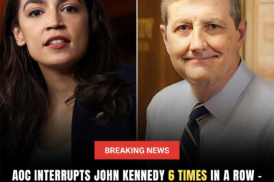 BREAKING: AOC Interrupts John Kennedy 6 Times in a Row — But His 7th Sentence Leaves Her Completely Speechless.