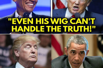 SHOCK ON STAGE: BARACK OBAMA ROASTS DONALD TRUMP AS HIS WIG LIFTS ON LIVE TV — Crowd ERUPTS In Uncontrollable Laughter As The Broadcast SPIRALS Into Chaos