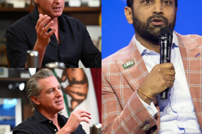 GAVIN NEWSOM’S ORDER TO ‘STAY SILENT’ BLOWS UP ON LIVE TV AS KASH PATEL EXPOSES EVERYTHING…
