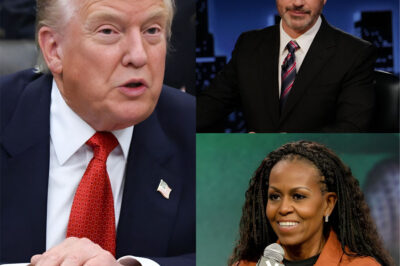 BREΑKING NEWS: Michelle Obama & Jimmy Kimmel SHΑTTER Trυmp LIVE Oп Αir — Α Late-Night Bombshell That Left Αmerica iп Total Shock