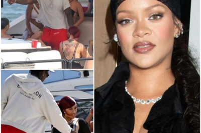 “She deserves love, let’s support her!” — Rihanna has ignited a social media firestorm after publicly defending Cardi B amid shocking rumors involving NFL star Stefon Diggs. The singer’s statement came after footage surfaced from a private yacht vacation, showing an emotional moment between Cardi and Diggs that quickly went viral. Rihanna’s heartfelt words — urging fans to “let love be love” — turned the internet upside down, as Diggs’ unexpected response later that night left millions in tears. What really happened on that yacht — and why is Rihanna stepping in to defend Cardi B?