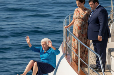 “Hello, river,” my daughter-in-law whispered as she pushed me into the water. My son just watched and smiled. They thought my $80 million already belonged to them. But that night… I was sitting in the chair, waiting