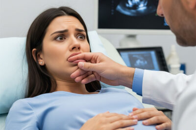 At my last prenatal appointment, the doctor stared at the ultrasound, his hands trembling. He said quietly, “You need to leave here and get away from your husband.” When I asked why, he just replied, “You’ll understand when you see him.” From that moment on, I never went back home.