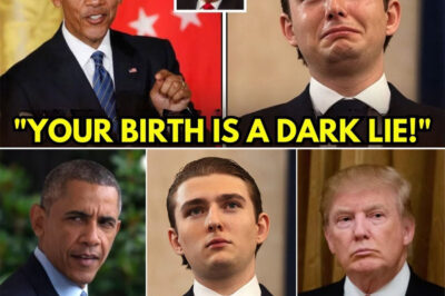 SHOCK ON LIVE TV: BARRON TRUMP TRIES TO DEBATE BARACK OBAMA — AND GETS OBLITERATED IN JUST 5 MINUTES AS THE DNA QUESTION STUNS THE STUDIO
