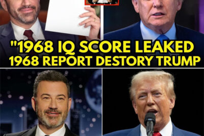 BREAKING: Jimmy Kimmel “UNSEALS” Trump’s 1968 IQ TEST & EXPOSES His “STABLE GENIUS” SCORE LIVE ON TV — The Brutal On-Air Reveal That Left Mar-a-Lago in CHAOS