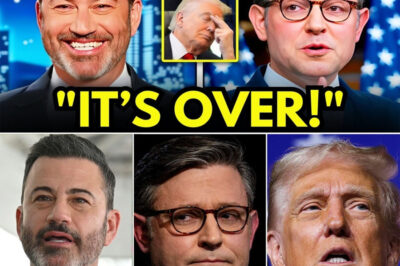 BREAKING: Mike Johnson ERUPTS After Jimmy Kimmel EXPOSES Him & TRUMP On LIVE TV — The Stunning On-Air Takedown That Sends the GOP Into TOTAL PANIC