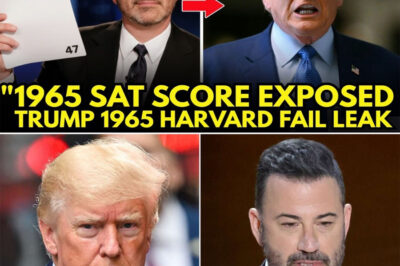 BREAKING: Trump ERUPTS After Jimmy Kimmel UNEARTHS His “REAL” SAT CARD LIVE ON AIR — The Brutal On-Air Takedown That Left Mar-a-Lago in TOTAL CHAOS