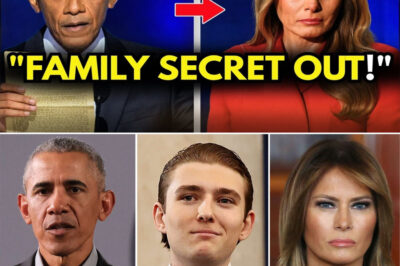 BREAKING: Melania Trump SHOCKED After B.r.r.o.n’s Tr.u.m.p “CHAOTIC IDENTITY DOCUMENTS” LEAK — Obama Drops a Truth Bomb That Sends the Studio Into TOTAL CHAOS