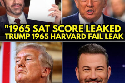 BREAKING: Trump ERUPTS After Jimmy Kimmel UNEARTHS His “REAL” SAT CARD LIVE ON AIR — The Brutal On-Air Takedown That Left Mar-a-Lago in TOTAL CHAOS