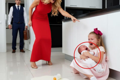 A tearful little girl pleads, “Please don’t hurt us”—seconds later, her millionaire father returns home.