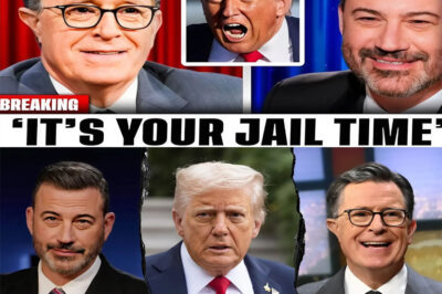 BREAKING: 2 MINS AGO — D.o.n.a.l.d T.r.u.m.p LOSES IT After Jimmy Kimmel & Stephen Colbert HUMILIATE Him LIVE On TV in a Brutal Late-Night Takedown…