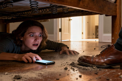 When I got home, my neighbor confronted me: “It’s so noisy at your place during the day!” “That’s impossible,” I replied. “Surely no one should be inside.”