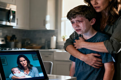 I sent my sister $10,000 to organize my baby shower—food, decorations, everything. That evening, as I was clearing the table, my son’s tablet suddenly played a recording. My sister’s voice was on it, cold and indifferent: “Tell her children aren’t allowed—her little brat will only spoil the mood.”