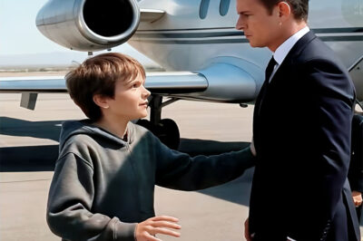 A billionaire was just minutes away from boarding his private jet – when a terrified boy shouted: “DO NOT GET ON THAT PLANE!”