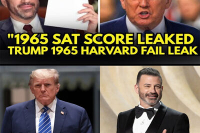 “ON-AIR SH0CK: T.r.u.m.p Mocks Harvard Grads — and Kimmel Stuns Him by ‘Revealing’ a 1965 SAT Card Live on TV.”