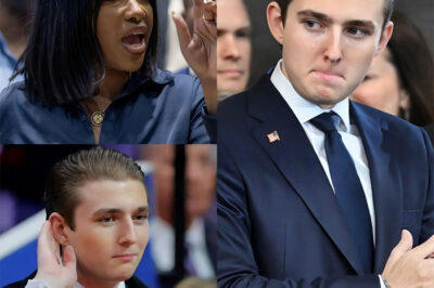 BREAKING: A Five-Word Warning From Barron Trump Left Jasmine Crockett Frozen on Live TV