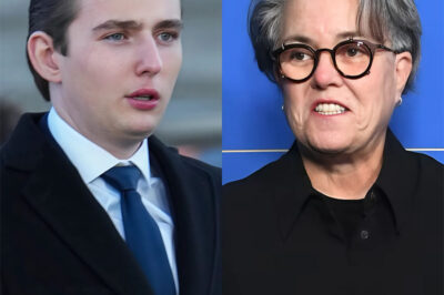 “SHE CALLED HIM A DUMB HILLBILLY.” — ROSIE MOCKED BARRON TR*MP ON LIVE PODCAST… THEN THE SCREEN WENT BLACK