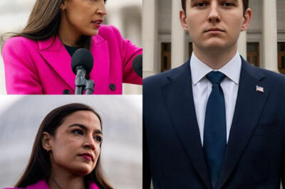SHOCKING: “AOC CALLS BARRON TRUMP ‘FOOLISH’ AND ‘POLITICALLY BLIND’ — BUT BARRON’S FINAL LINE MAKES THE ENTIRE CHAMBER GO WILD AND LEAVES AOC FURIOUS.”