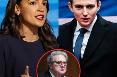AOC BULLIES BARRON TRUMP ON SENATE FLOOR – THEN KENNEDY STEPS IN AND MAKES HER FACE TURN GHOST-WHITE IN 35 SECONDS FLAT