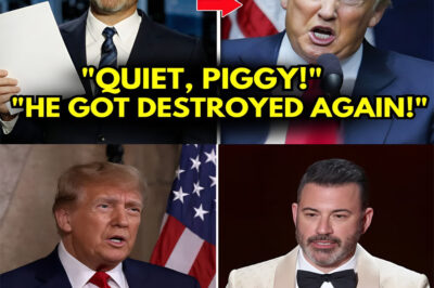 SH0CKING LATE-NIGHT SHOWDOWN: T.R.U.M.P CALLS FOR JIMMY KIMMEL TO BE FIRED AGAIN AS JIMMY’S QUIET PIGGY RESPONSE GOES VIRAL — HOLLYWOOD-STYLE HUMILIATION ERUPTS ON LIVE TV_