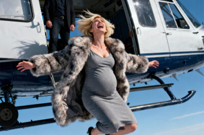 Just as the helicopter lifted off the coast, my husband suddenly whispered, “Goodbye, love… and thanks for the insurance money.” One hard shove sent me—his pregnant wife—falling out of the craft and into the sea. He thought he had erased every trace. But when he returned to the hotel, the dark room suddenly lit up with a familiar recording: “You really think I didn’t keep a copy of your plan?” In that moment, his triumphant smile vanished as I stepped in with the police behind me…