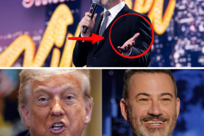Sh0CK: “I’ll go when you go.” “And until then… quiet, piggy.” – Jimmy Kimmel responded to Donald Trump after the President’s latest call for his firing – and the whole stage froze, the cameras stopped rolling as Jimmy calmly pulled out an audio file and released the entire call between him and Trump! CBS urged them to cut the broadcast, but the video was accidentally leaked anyway, and what fans saw and heard left them horrified before they began shouting in support of Jimmy