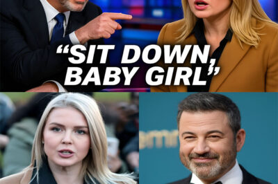 JIMMY KIMMEL READS KAROLINE LEAVITT’S ENTIRE BIO LIVE ON MSNBC – THEN SAYS “SIT DOWN, BABY GIRL.”_