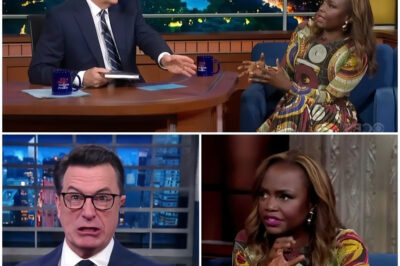 TELL THE TRUTH, KARINE — OR LEAVE.” Colbert’s Live TV Showdown Stuns America!