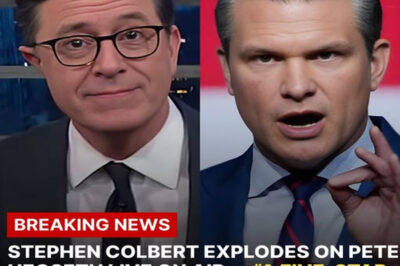 BREAKING: Stephen Colbert EXPLODES on Pete Hegseth Live On Air — “A Five-Star Douche!” he roars, as the crowd ERUPTS in shock and chaos! What started as a calm monologue turned into a full-blown on-air meltdown — Colbert’s brutal one-liner left Pete frozen, the audience screaming, and the internet losing its mind
